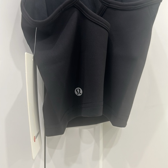 Lululemon Wunder Train High-Neck Cross-Back, Black, size 2 NWT. - Picture 5 of 7